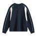 Monochrome Man- Color Block Patchwork Half-Zip Mid-Neck Sweater For Men Couples, Autumn And Winter Style, Grid Texture, Warm Knitted_viptrois.com