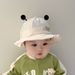 Korean Baby Hat Spring And Autumn New Pure Cotton Baby Fisherman Hat Cute Super Cute Infant Sunshade Travel Basin Hat_viptrois.com