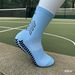 Sport Socks Mid Tube Non Slip Dotted Football Socks Mesh Breathable Cushioning Training Basketball Sports Socks_viptrois.com