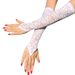 Long Fashion Sexy Party Costume Ball Accessories Lace Adult Scar Covering Sun Protection Gloves_viptrois.com