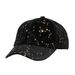 Autumn and Winter Golden Velvet Full Sky Star Outdoor Women's Baseball Student Reflective, Warm, Sunscreen Duck Tongue_viptrois.com