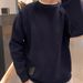 Spring and Autumn New Simple Splicing Casual Hoodie with Men's Line Design Versatile Round Neck Bottom Shirt Long Sleeve_viptrois.com