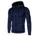 boy Foreign Trade Cross-Border New Casual Sports Fitness Zipper Shirt/Autumn Winter Men's Sweatshirt_viptrois.com