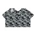 Beach Vacation Leisure Print Cuban Collar Tropical Style Flower Short Sleeved Ice Silk Quick Drying Shirt Trendy Brand 06C_viptrois.com
