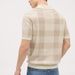 Men's Fashion Knitted Polo V Neck Short Sleeve Hollow Top_viptrois.com