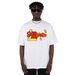 SHX Heavy Small Neckline Short-sleeved Trendy Brand New Summer Printed Men And Women Couple T-shirt Couple Loose_viptrois.com