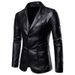 2025 Men's Leather Jacket Leather Suit Washed Leather Jacket Single-breasted Leather Jacket Youth Jacket_viptrois.com