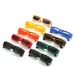 Men's Sunglasses Fashion Small Square Frame Sunglasses Metal Plastic PC Mixed Rectangular Personality Wide Leg Sun Protection Sunglasses For Women_viptrois.com