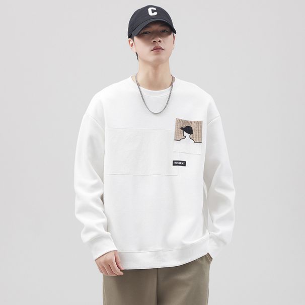 2025 Spring New American Brand Men's Loose And Simple Trendy Casual Sports Hoodie For Men 674_viptrois.com