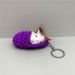 Bag Charm Cute Sleeping Cat Keychain Slippers Cat Plush Bag Pendant Car Keychain Simulation Animal Small Gift_viptrois.com