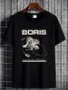 Boris At Last Feedbacker Psychedelic Rock Noise Band T-shirt Top For Everyday Wear Graphic Soft Unisex Stretched Slightly Casual Summer Homme_viptrois.com