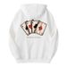 Stylish Poker Print Hoodie For Men - Loose Fit Casual Pullover With Vintage Design, Long Sleeve Streetwear For Teens & Youth (Black/White, M-3XL)_viptrois.com
