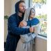Men's Clothing Thickened Soft Casual Hooded Bathrobe Pajamas Family Parent Child_viptrois.com