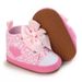 Mother & Kids Foreign Trade Baby Shoes 0-1 Years Old Pink Girl Bow Spring And Autumn Toddler Shoes_viptrois.com