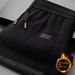 Pulse In Stock Autumn Winter New Men's Stretch Loose Fleece Warm Casual Straight Middle-aged Sweatpants Long Pants Wholesale_viptrois.com