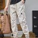 Men's Clothing Spring And Autumn New Loose Casual Sports Pants Retro Cuffs Men's Harem Pants_viptrois.com