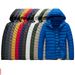 Men's Lightweight Winter Jacket - Slim Fit Hooded Nylon Coat With Polyester Lining (200g Filling, Multiple Colors, Sizes M-8XL)_viptrois.com