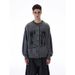Ouro's Shop American-style Antique Printed Button Cardigan Sweater Men's Lazy High-end Knitted Sweater Jacket Couple Tide_viptrois.com