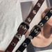 Y2K Punk Style Leather Rivet Belt Niche Design Sense Chain Personality Simple Fashion Versatile Waist Accessory_viptrois.com