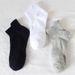 Sport Socks New Sports Socks Spring And Summer Thin Mesh Socks Men And Women's Ear Lift Mid Tube Socks Sweat Absorbing Cotton Socks_viptrois.com