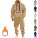 Men’s Heavyweight Fleece-Lined Workwear Set – Winter Casual Hooded Jacket & Pants (Sizes M-XXXL)_viptrois.com