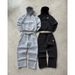 Men's Clothing Embroidered Zip-Up Jogger Pants - Oversized Streetwear Sweatpants For Men & Women (S-3XL, Black/Gray/Pink)_viptrois.com