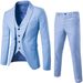 Hot Men Brand Blazers 3 Pieces Sets Business Suits Blazer + Vest + Pants Wedding Formal Coats Elegant Jackets Party Wedding Formal Casual Terno_viptrois.com