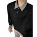 Checkered Collar Hoodie With Trendy Temperament, Fashionable Design Sense, Versatile Loose Top_viptrois.com