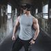 Men's Clothing Sleeveless Quick Drying Waistcoat With Stripes And Elastic Training Clothes For Fitness And Running Anti Wrinkle Clothes_viptrois.com