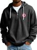 Men's Clothing European And American Heavyweight Long Sleeved Hooded Jacket With US Map Print Men's Sports Casual Sweatshirt_viptrois.com