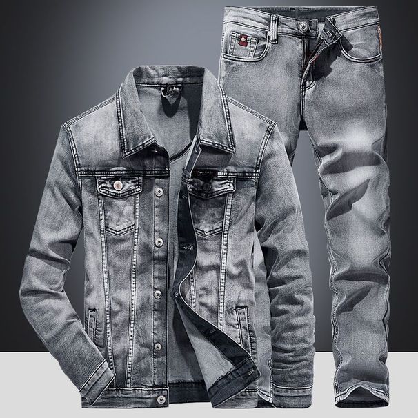 Men's Clothing Trendy Loose Large Size Two Piece Student Versatile Outerwear Casual Jacket_viptrois.com
