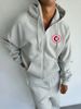 Autumn And Winter Men's Top Sweatshirt Loose And Comfortable Warm And Hooded Sweatshirt Men's ClothingMen'S Heavyweight Hoodie - Full-Zip Front Closur_viptrois.com