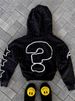 Men's 3D Print Zip-Up Hoodie - Streetwear Jacket With Bold Graphics, Oversized Fit (Black, S-XL)_viptrois.com