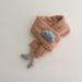 Kids'scarves Cute cloud super cute plush cross thickened warm boys and girls bibs_viptrois.com