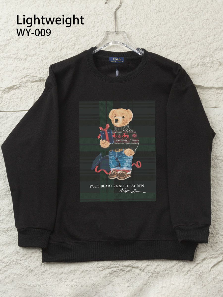 New Autumn And Winter Fashionable High-quality Casual Thin And Velvet Printed Round Neck Men's And Women's Tops_viptrois.com