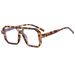 Women's Eyewear Frames Polygonal Tortoise Shell Frame Glasses Fashionable And Stylish For Students With Blue Light Protection And Myopia Glasses_viptrois.com