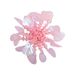 Jelly Shoes Hole Shoes Accessories Crystal Shoe Flower Decoration Advanced Color Bead Flower Shoe Buckle Suitable For DIY Shoe Buckle_viptrois.com