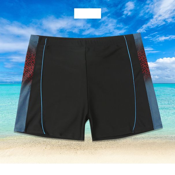 Man's clothing Swim trunks Men's swim trunks anti-embarrassment swim trunks Special boxers plus fat loose 200 pounds_viptrois.com