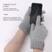 Sports Gloves Skiing Cycling Motorcycle Hiking Touch Screen Gloves Touch Screen Gloves Men's Thick Warm Wool Knit Gloves_viptrois.com