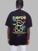 Summer Loose Casual T-shirt Print, Versatile Niche Ins Breathable College Style Short-sleeved Top_viptrois.com