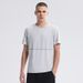 Men's Clothing Summer Ice Silk Short Sleeved T Shirt Thin Sports Leisure Breathable Quick Drying Running Training Clothes_viptrois.com