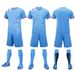 Men's Clothing children's football clothes student summer sports competition football suit short-sleeved men and women_viptrois.com