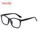 Men's Glasses New Fashion Blue Light Protection Flat Glasses Wang Jiong Makeup Artifact Can Be Matched With Degree Mi Ding Style Optical Glasses_viptrois.com