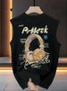 A New Round Neck Sleeveless T-shirt From A Trendy Brand For The Summer Of 2025, A Loose And Casual Men's Top_viptrois.com