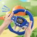 Mother & Kids Interactive Kids Steering Wheel Toy With 360° Rotation Realistic Sound Effects Strong Cups Fun Driving Simulation Traffic Learning Game_viptrois.com