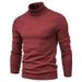 New Men's Sweaters For Autumn And Winter, Including Base Layer Sweaters, Slimming High-neck Casual Knitted Sweaters And Thread Sweaters_viptrois.com