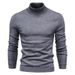 New Men's Sweaters For Autumn And Winter, Including Base Layer Sweaters, Slimming High-neck Casual Knitted Sweaters And Thread Sweaters_viptrois.com