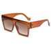 New Sunglasses Large Frame Personalized European And American Sunglasses Trendy UV-proof Sunglasses_viptrois.com