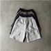 Retro Hip-Hop Embroidered Shorts For Men – Loose Fit Casual Cargo Pants – Streetwear Summer Shorts In Black/White/Grey/Blue/Camo_viptrois.com