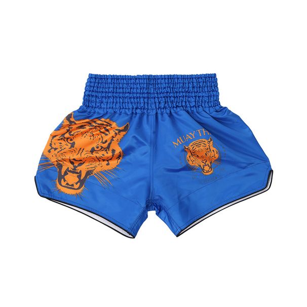 MMA Fighting Shorts Tiger Head Muay Thai Pants Martial Arts Sanda Fighting Style Lightweight Breathable Boxing Gym_viptrois.com
